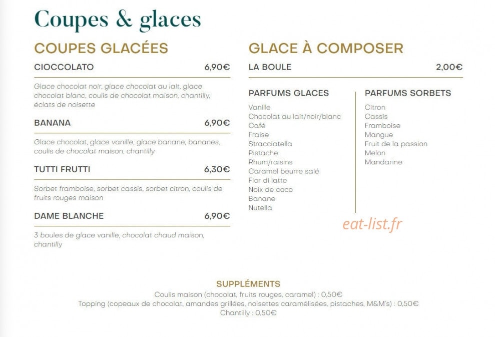 La Gioia — carte page 8