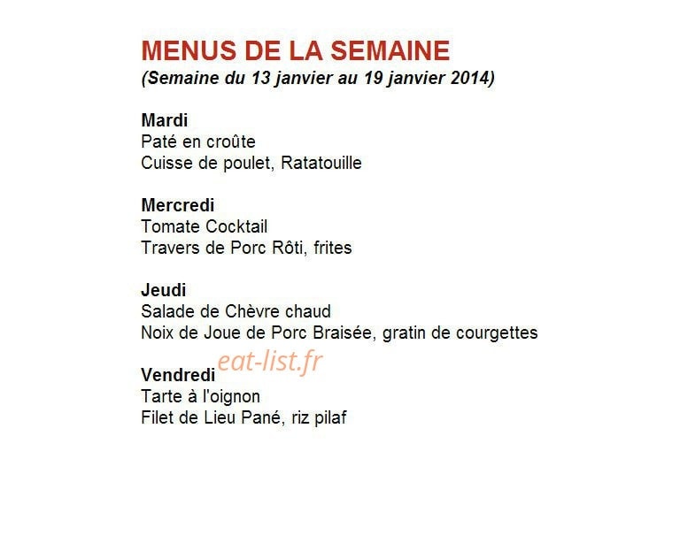 Le Vinci — carte page 2