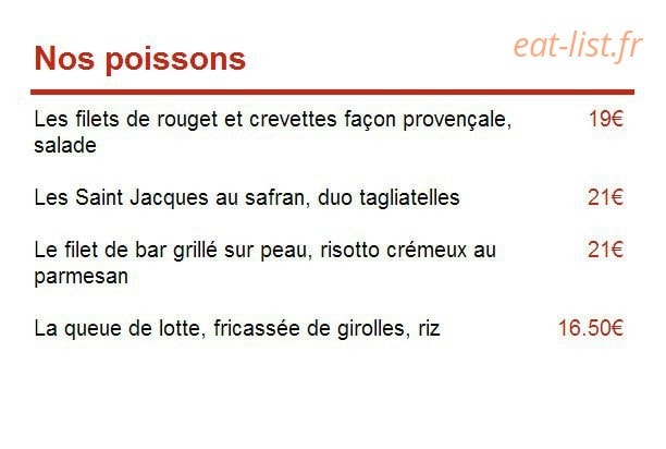 Le Vinci — carte page 8