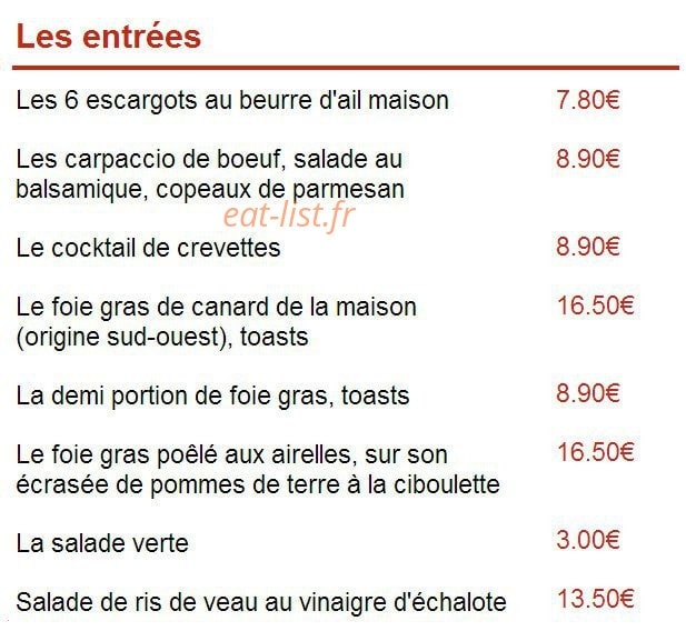 Le Vinci — carte page 5