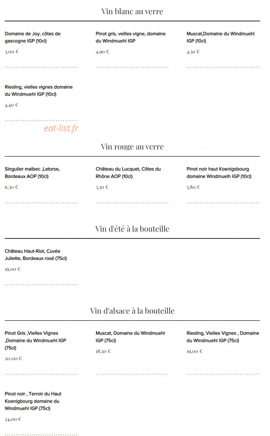 Les 5 Éléments — carte page 6
