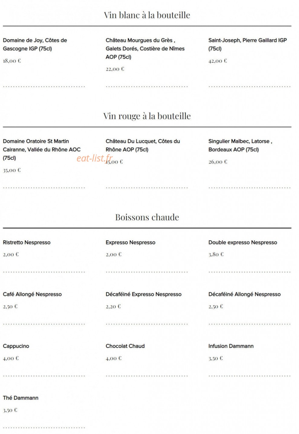 Les 5 Éléments — carte page 7