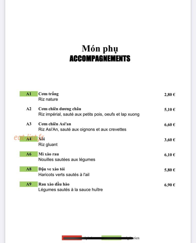 Asian — carte page 2