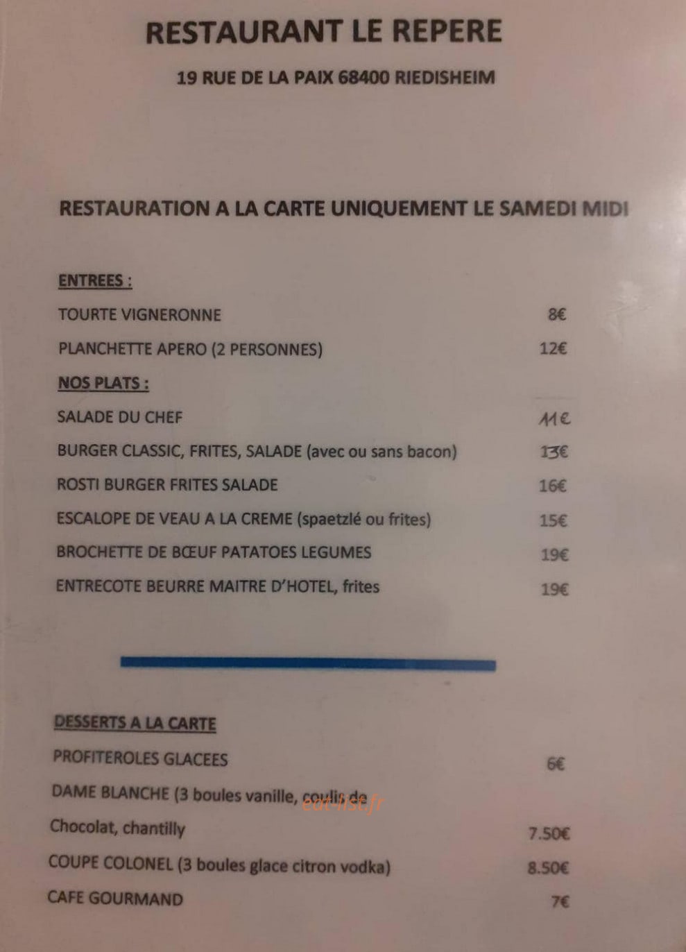 Le Repère — carte page 1