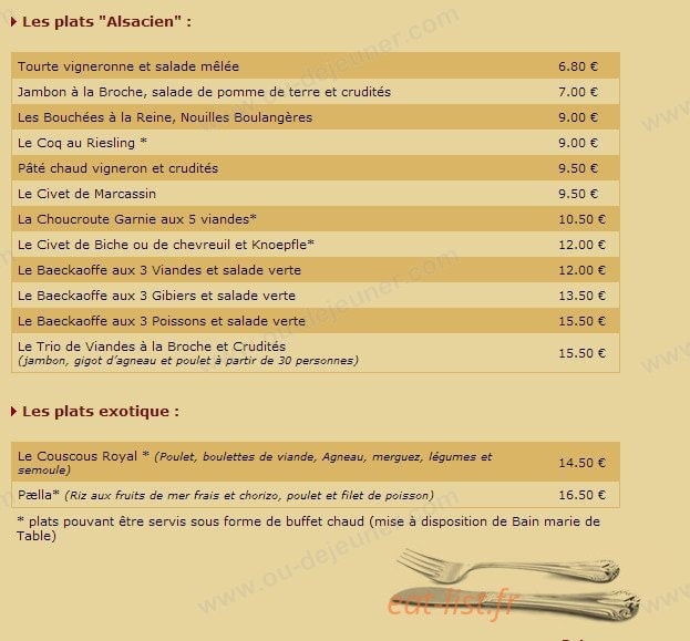 Le Coin du Meunier — carte page 8