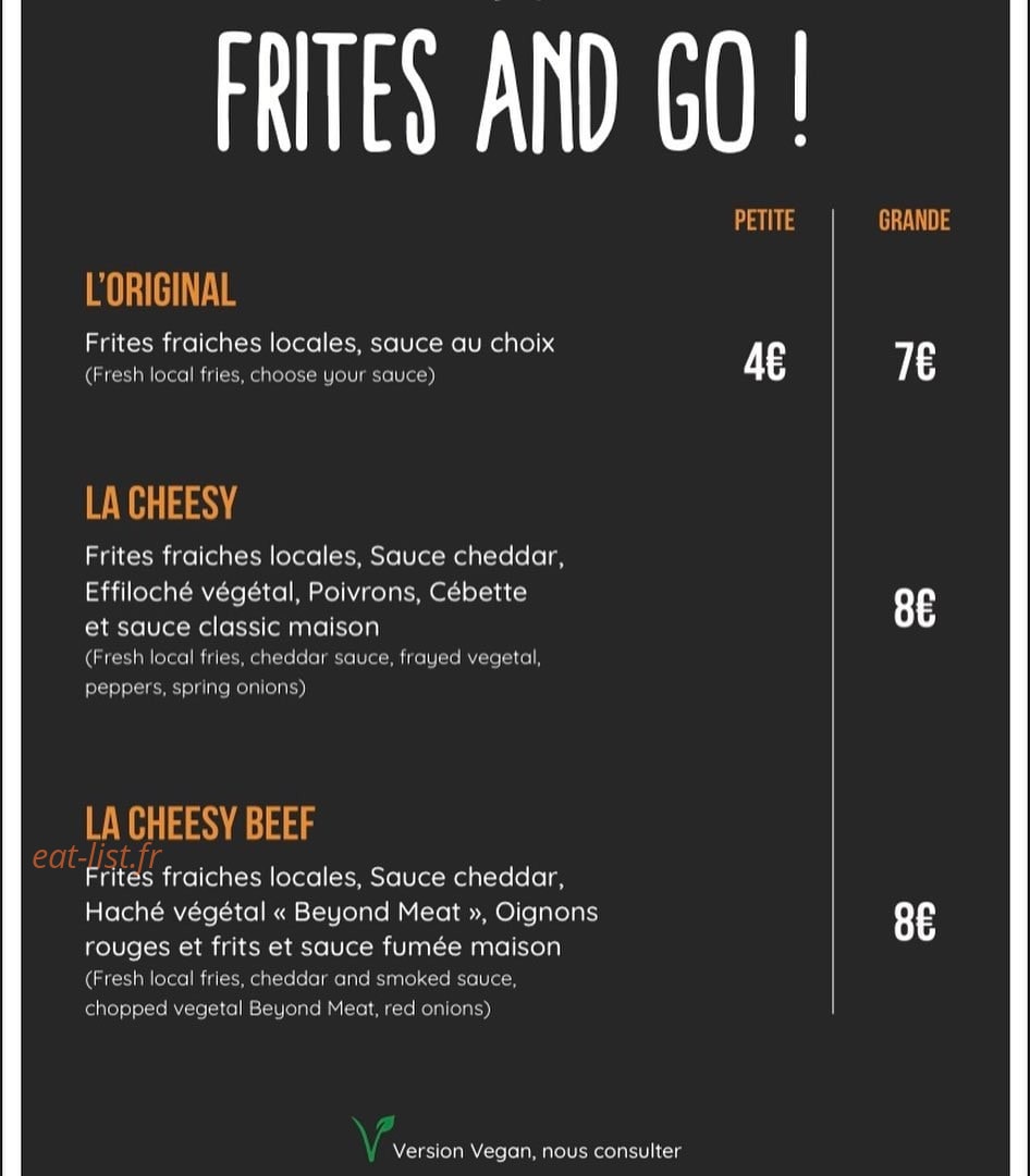 Tasty Veggies — carte page 2