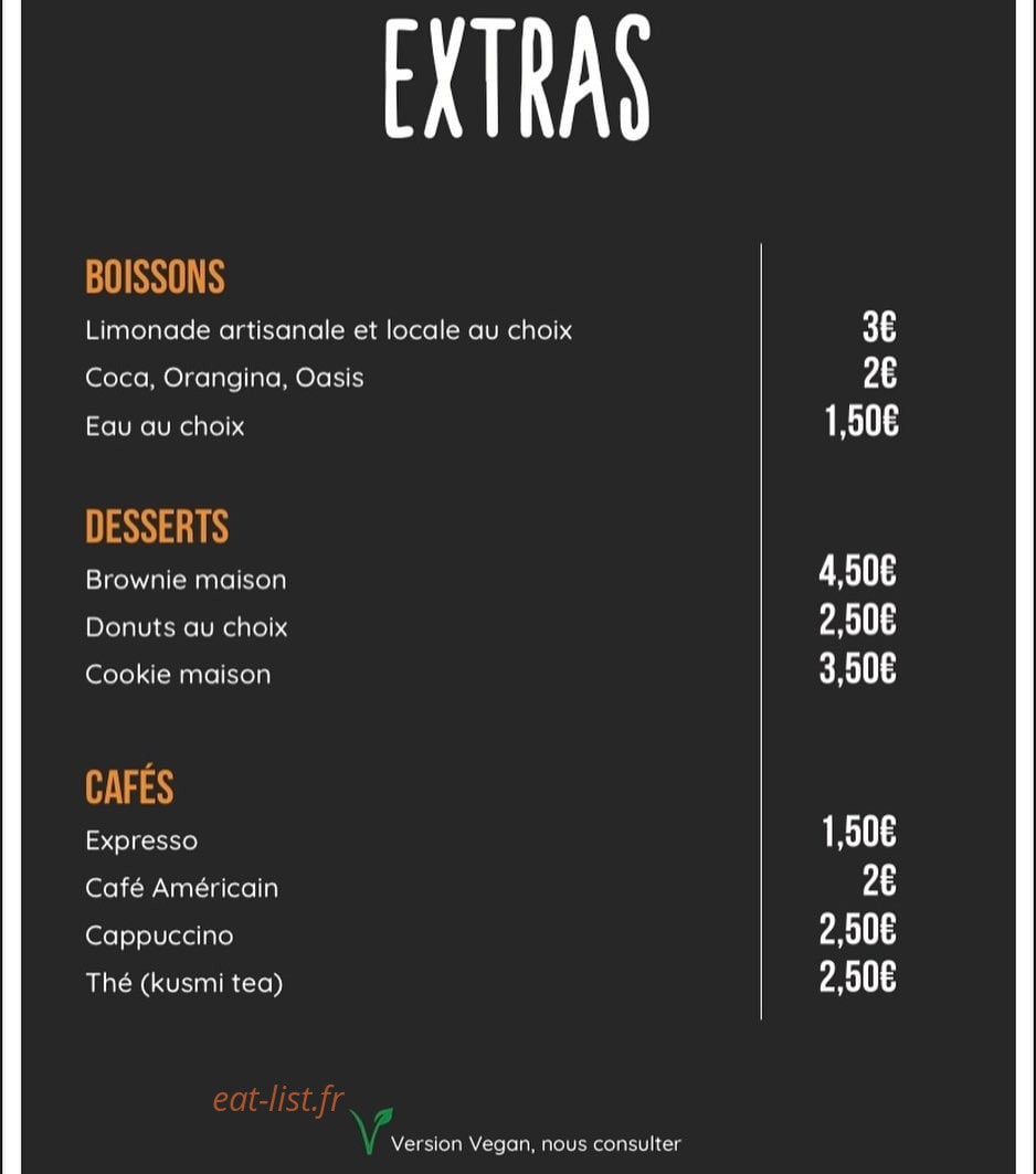 Tasty Veggies — carte page 4