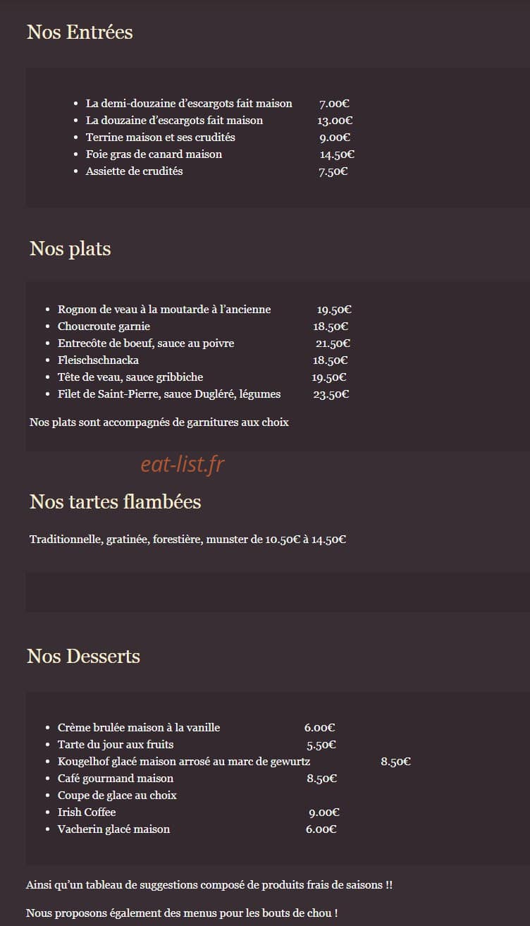 Belle Vue — carte page 1