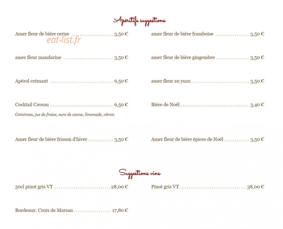 Le caveau des Seigneurs — carte page 5