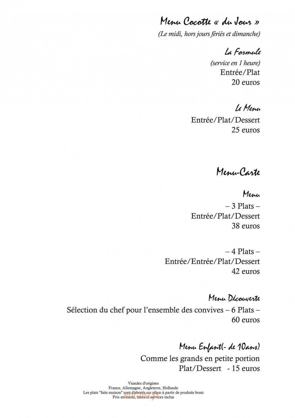 L'Ambroise — carte page 1