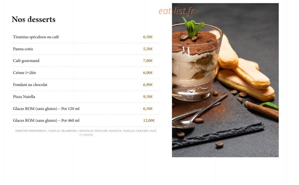 La Bruschetta — carte page 4