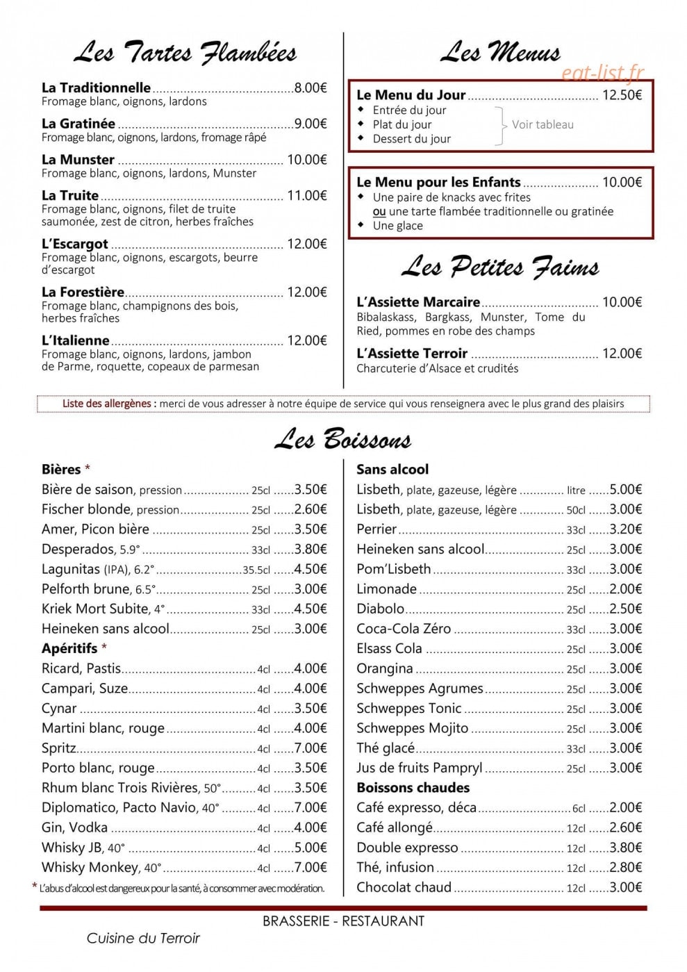 La Fabrique — carte page 2