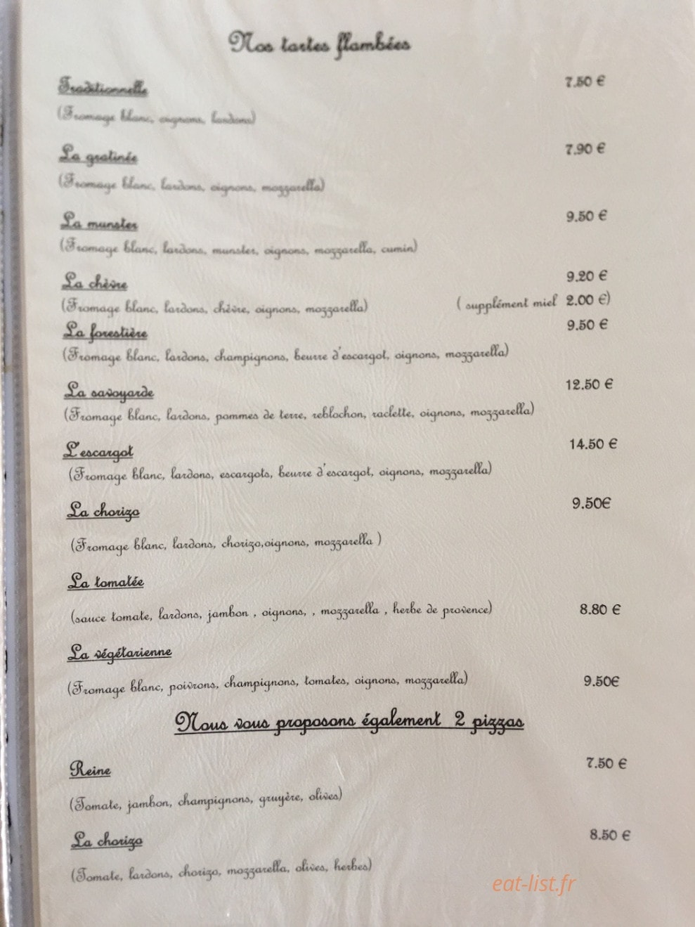 Le Flamma Eck — carte page 2