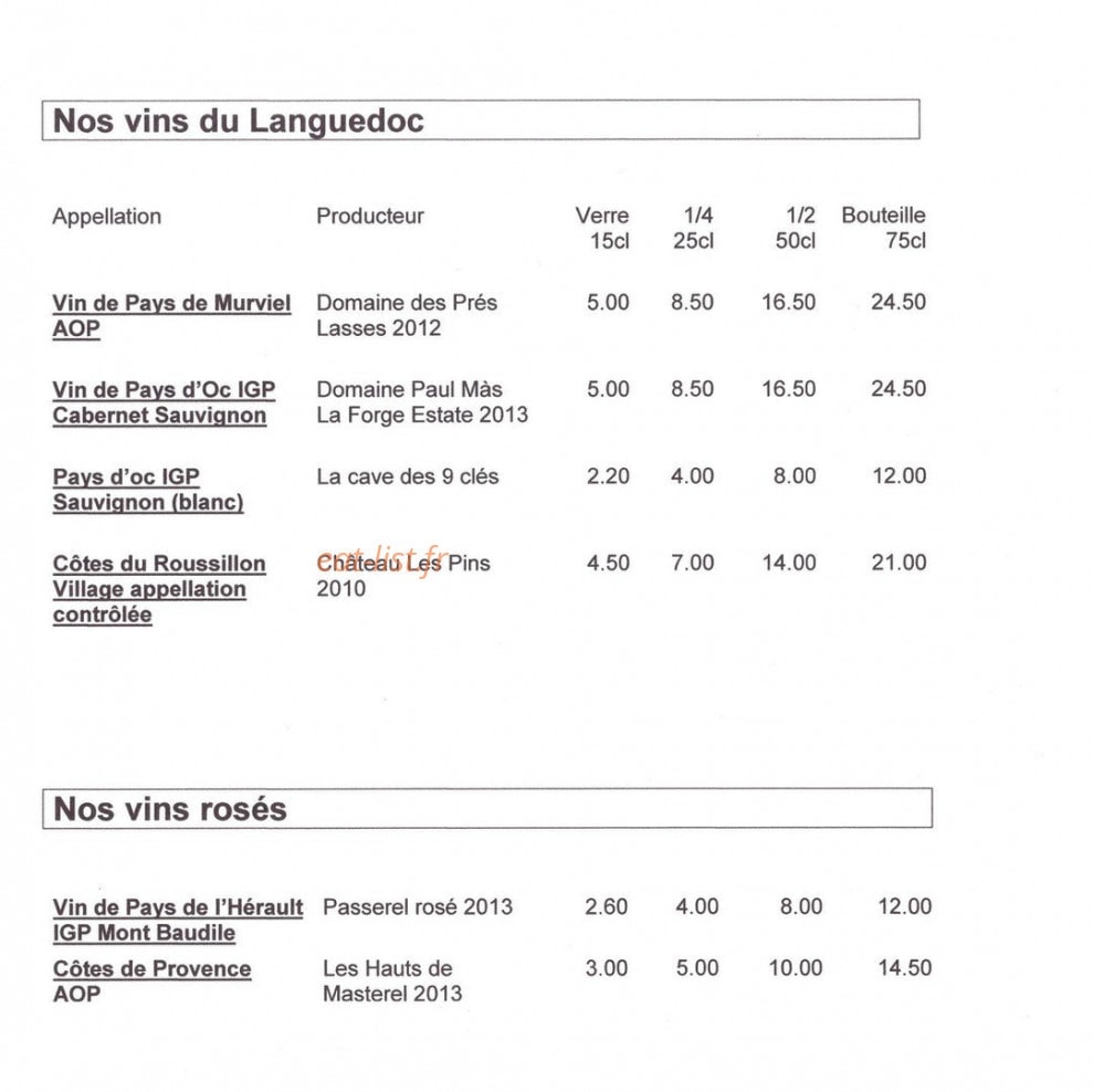 Au chaudron — carte page 7