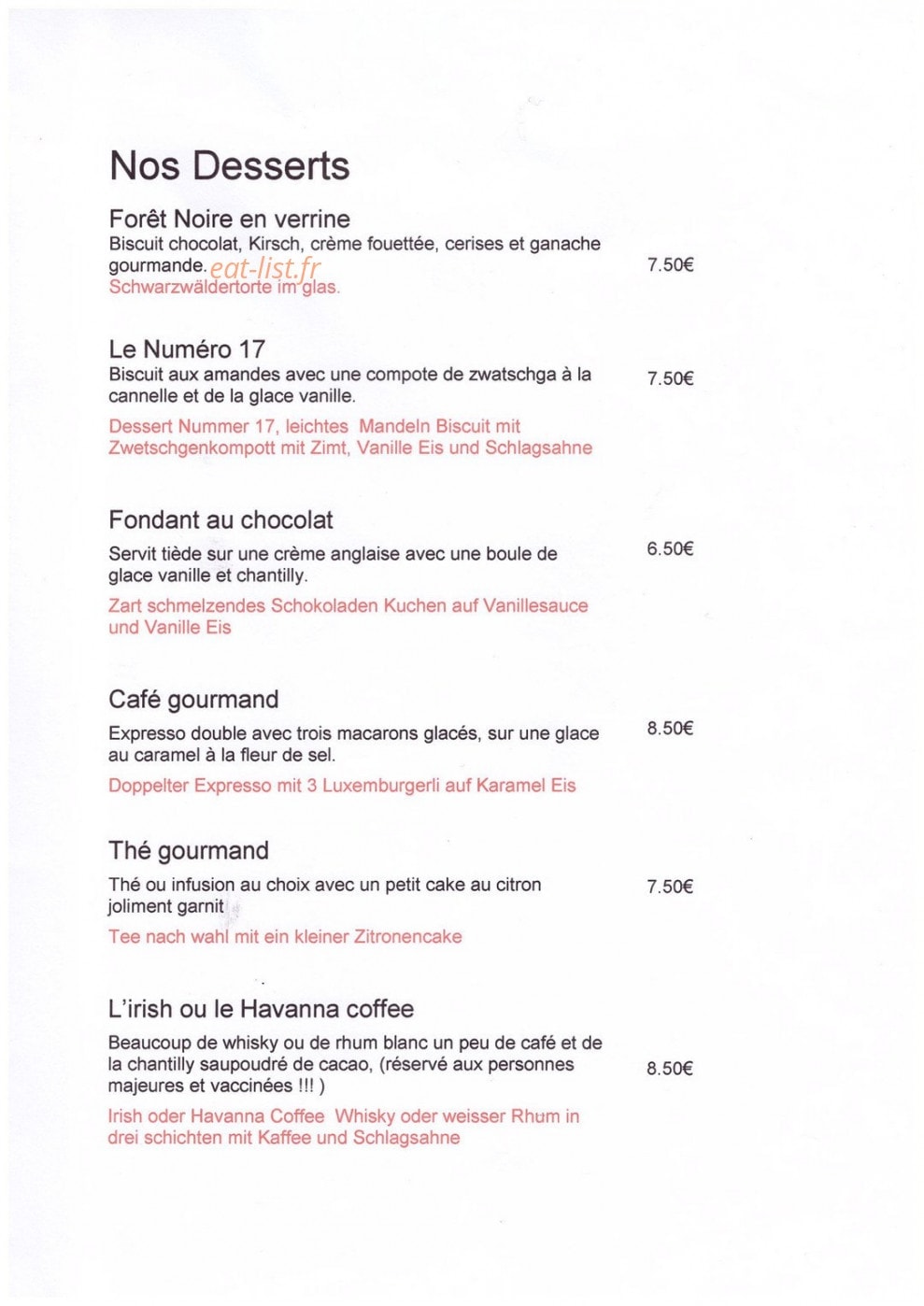 Au chaudron — carte page 3