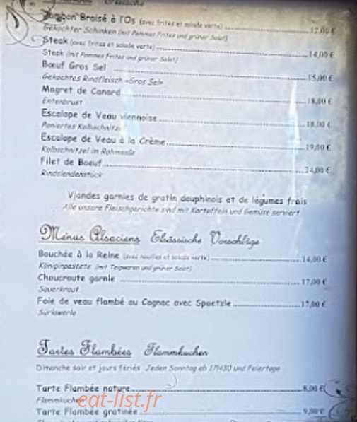 Le Relais de l'Abbaye — carte page 2