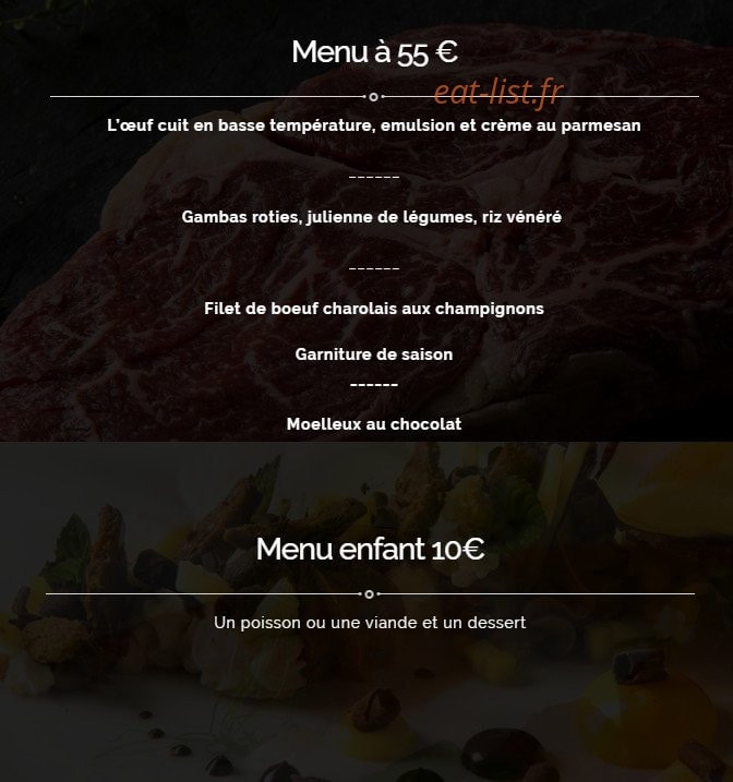 Aux Deux Clefs — carte page 4