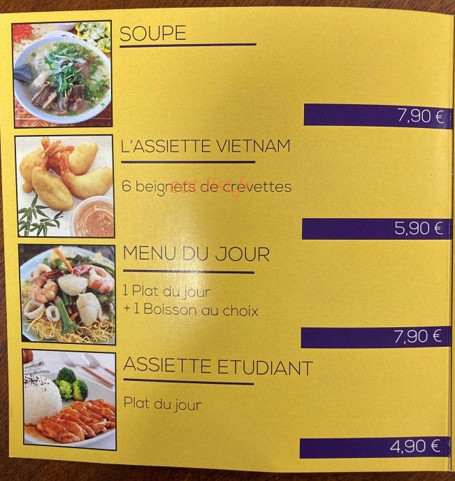 Chez Hugo Nguyen — carte page 4