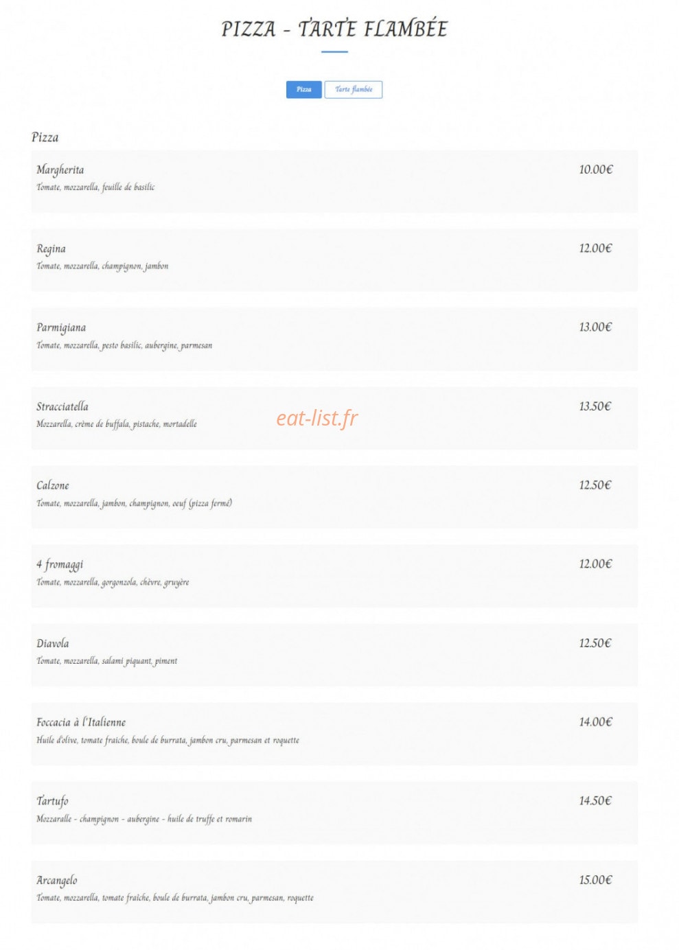 L'archange — carte page 5