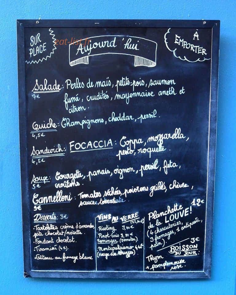 La Louve — carte page 1