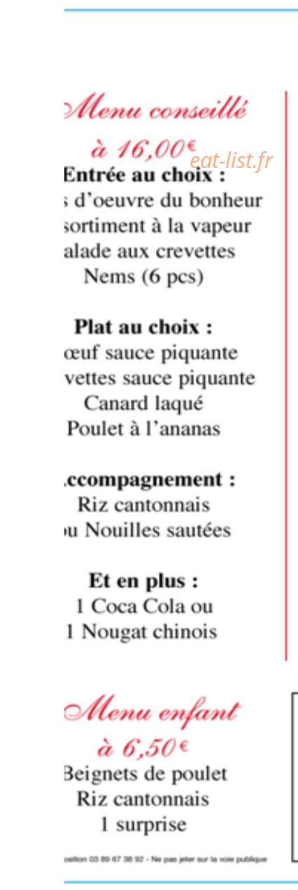 Le Palais Imperial — carte page 5