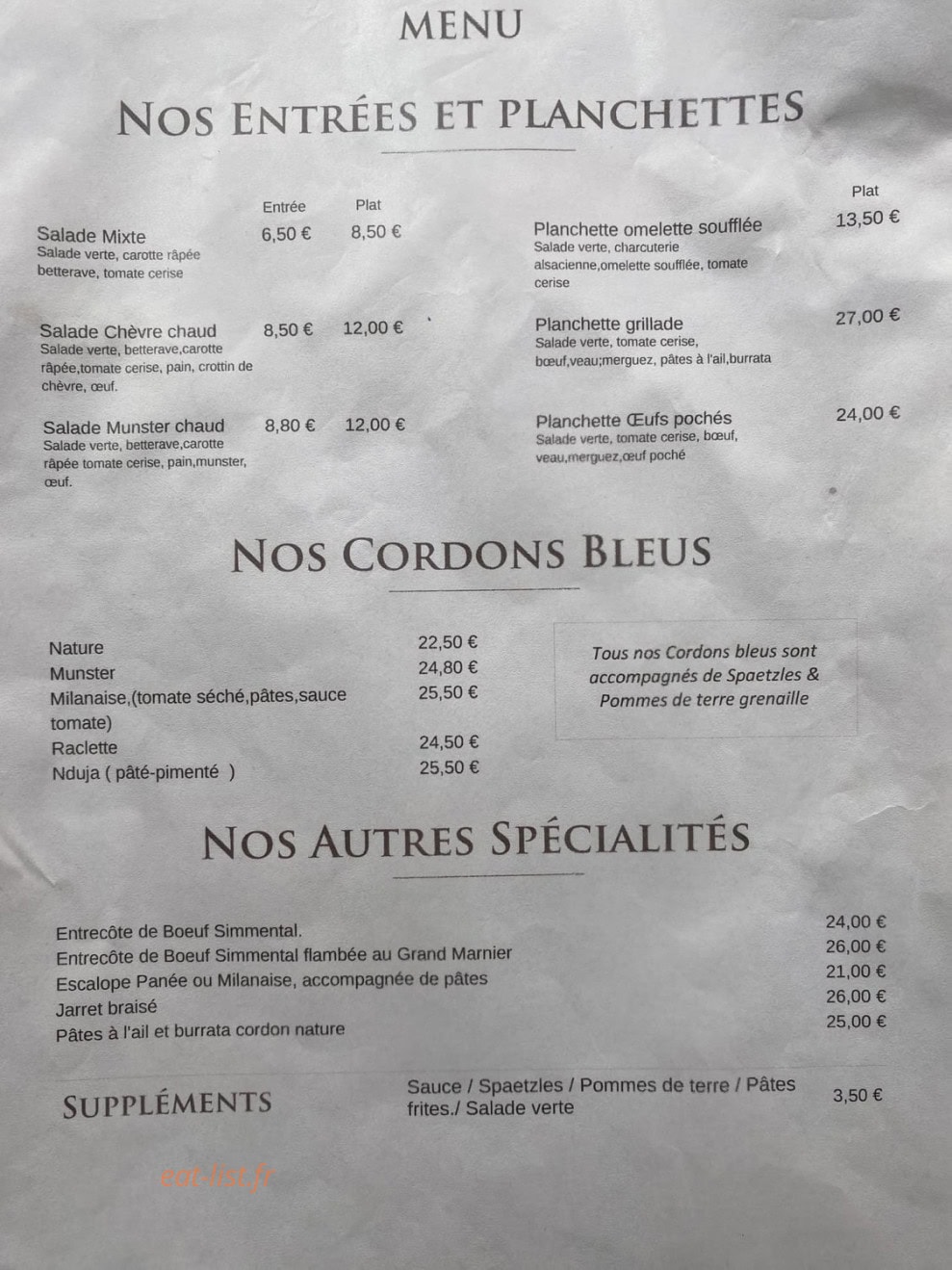 Rosa — carte page 1
