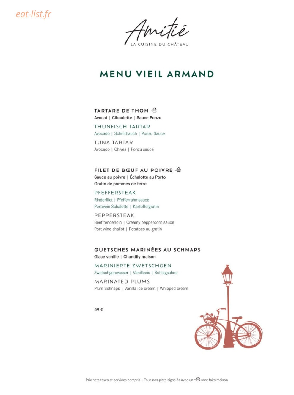Amitié — carte page 3