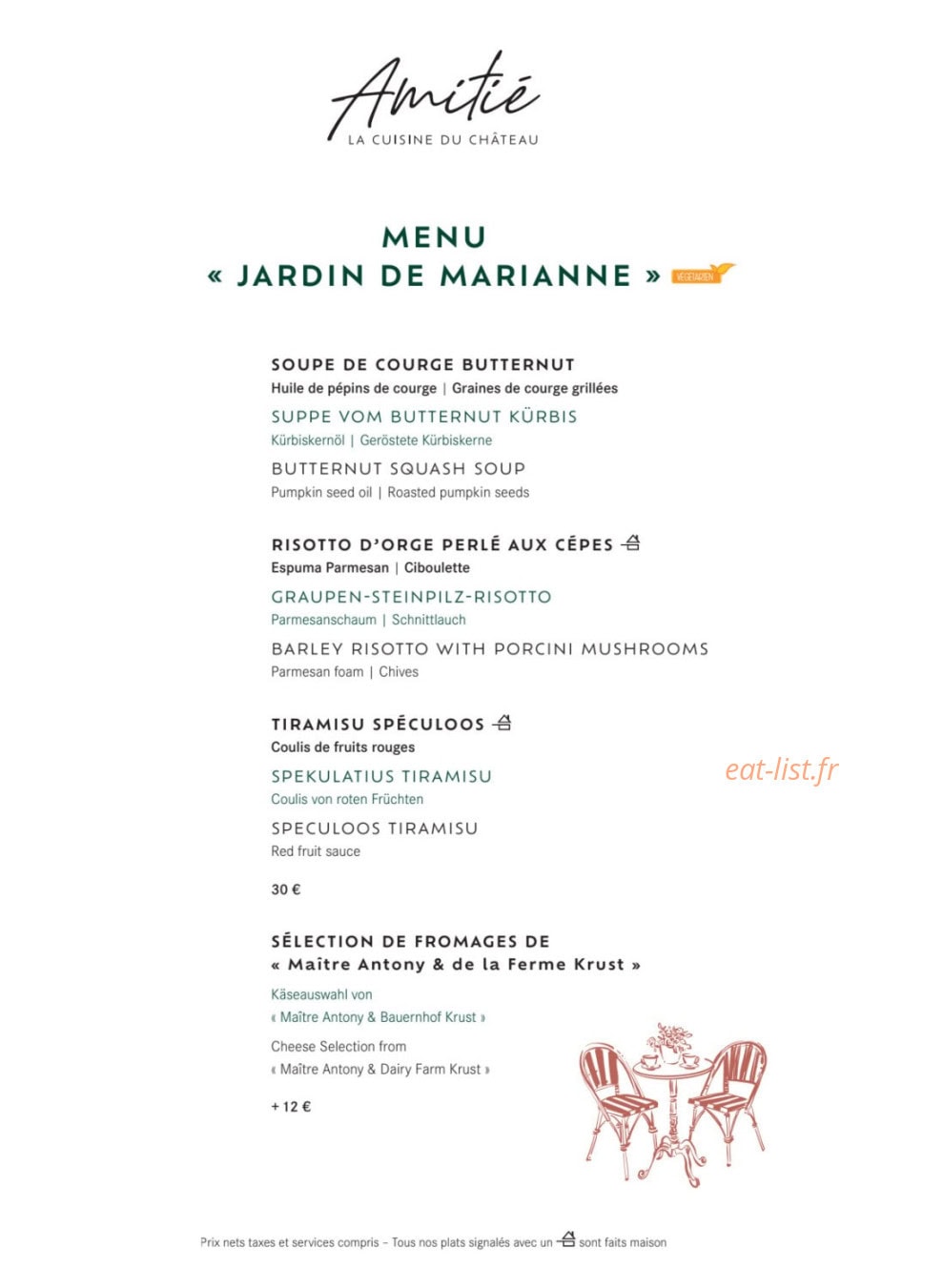 Amitié — carte page 2
