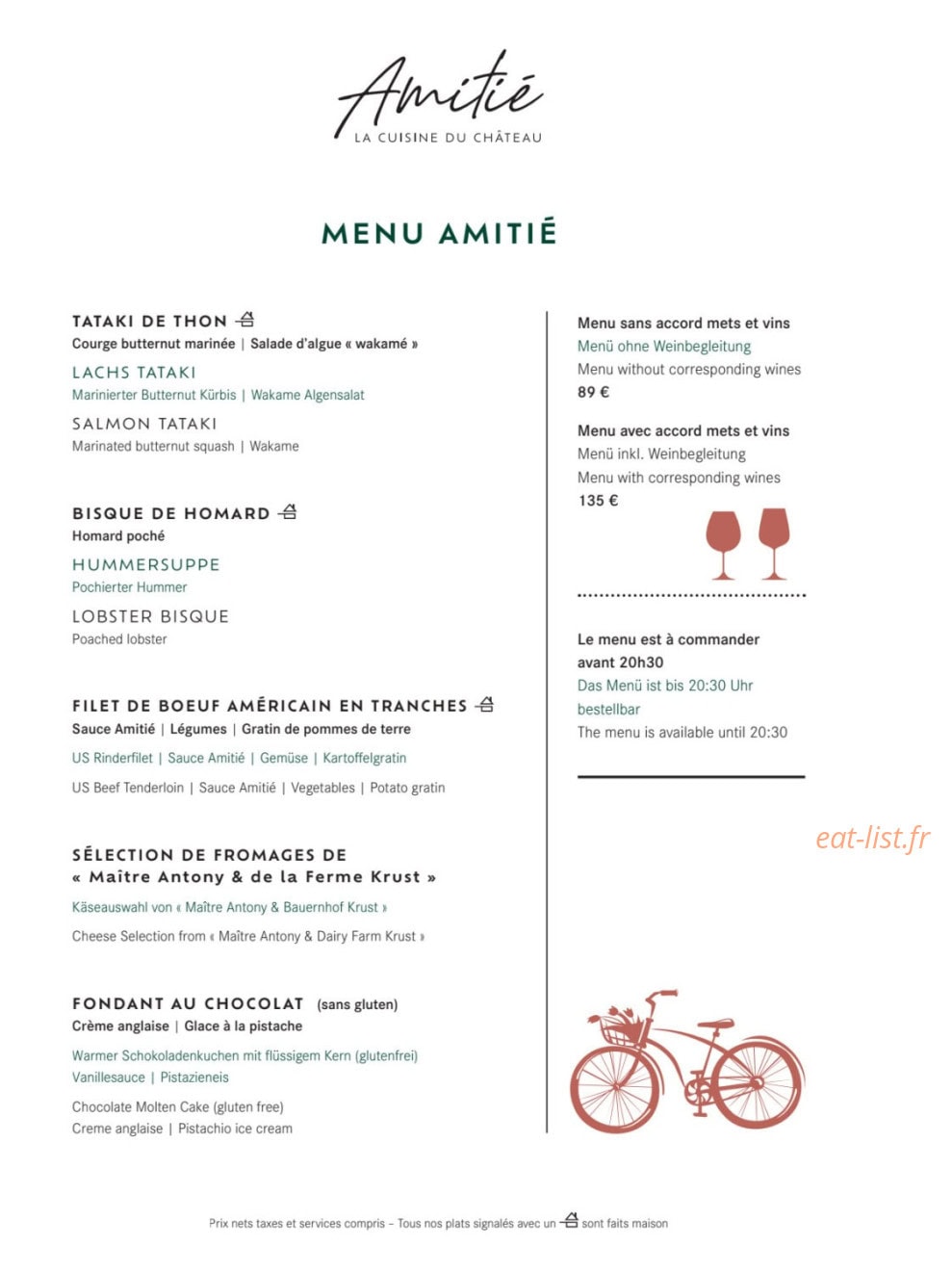 Amitié — carte page 4