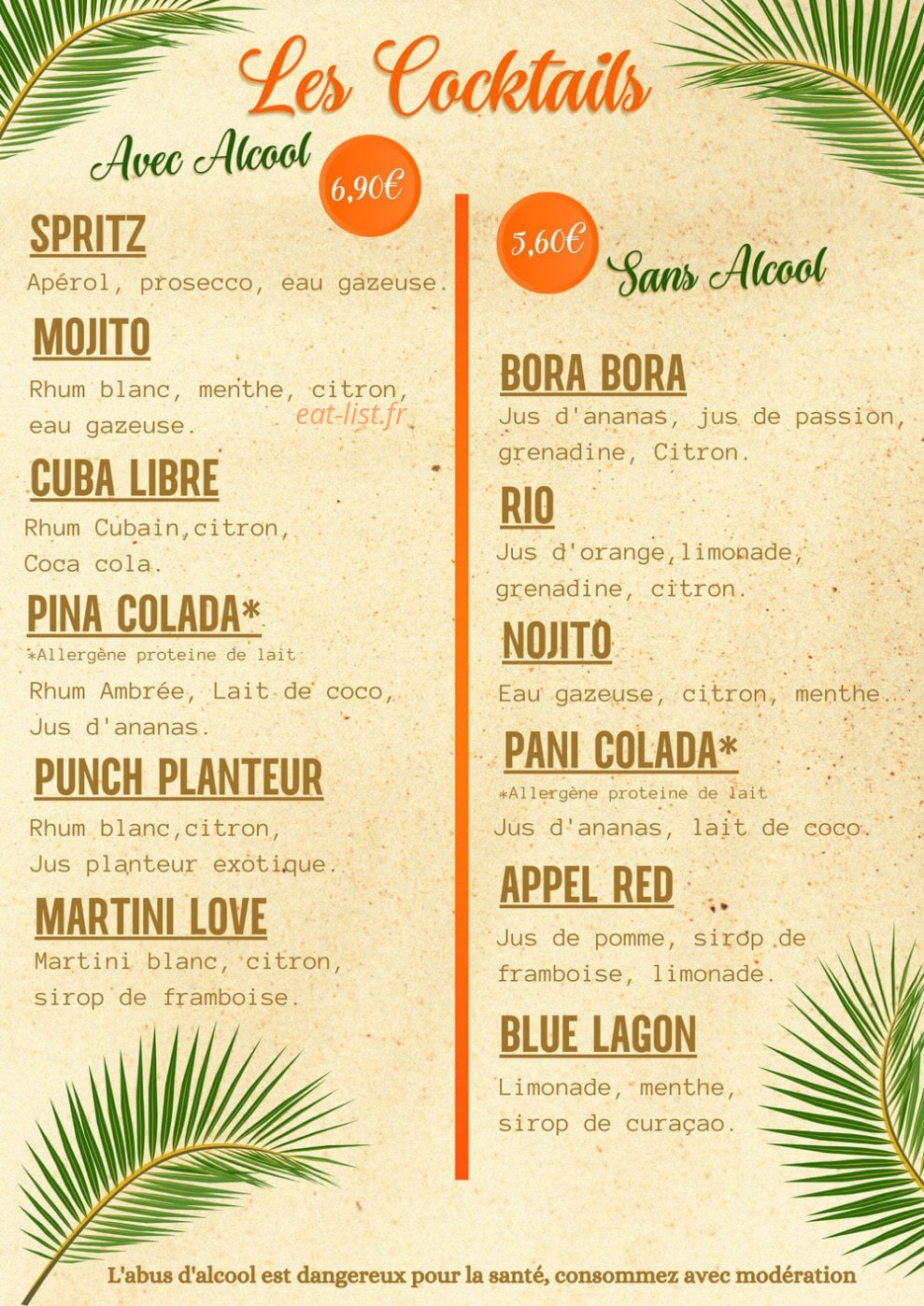 Wapap cook — carte page 4