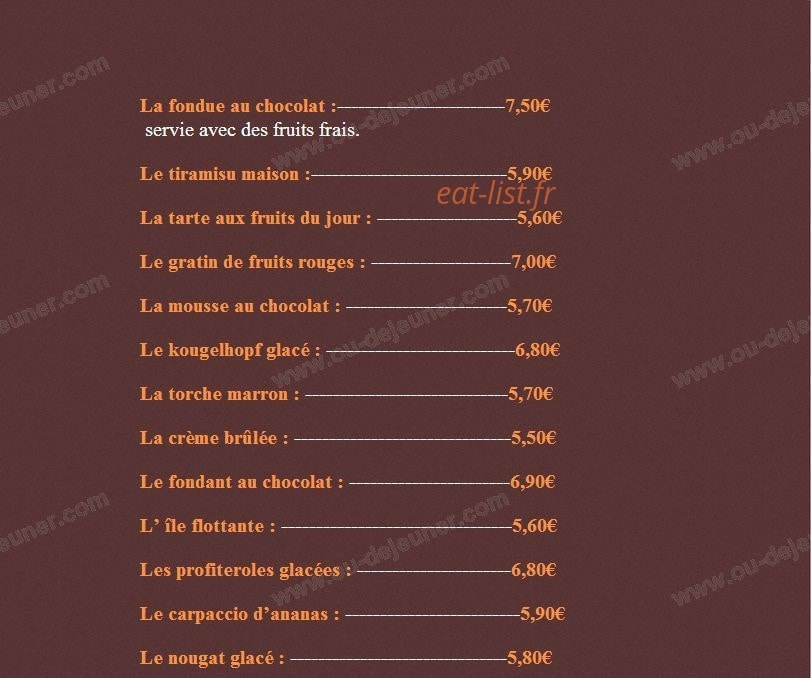 Le Gourmandin — carte page 9