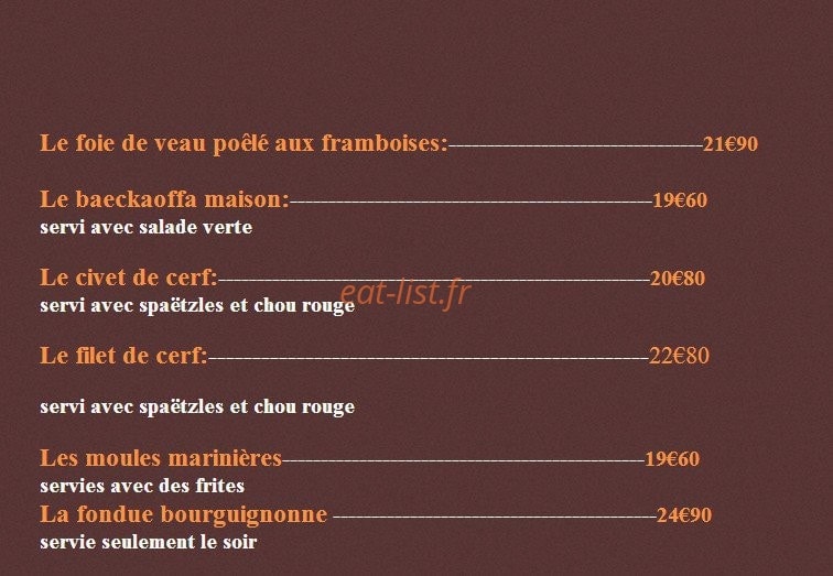 Le Gourmandin — carte page 5