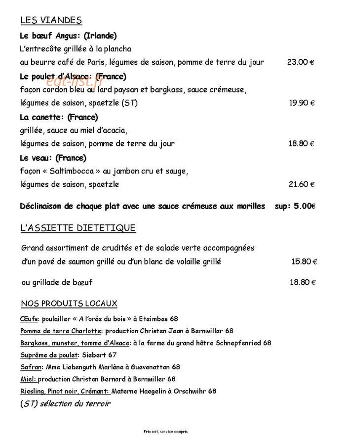 Le Coquelicot — carte page 3
