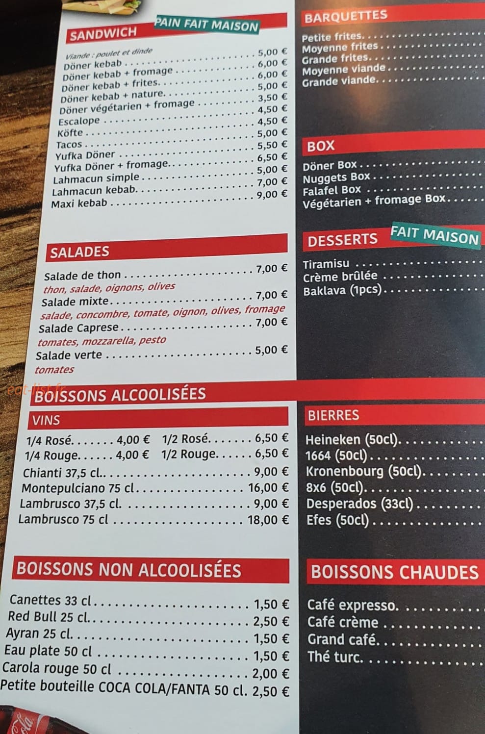 Miramare — carte page 2