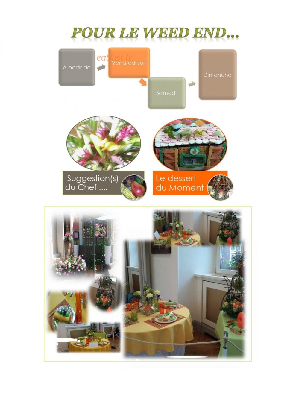 Au Cheval Blanc — carte page 9