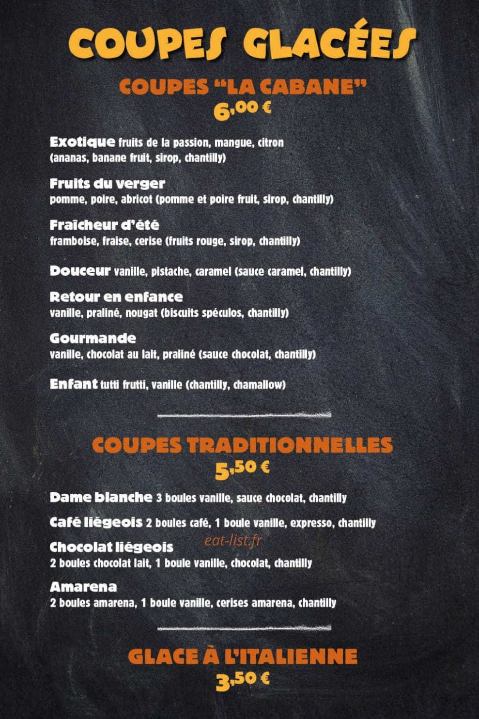 La Cabane — carte page 5