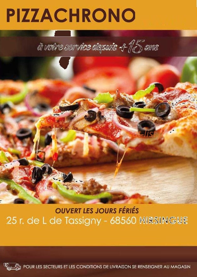 Pizza chrono — carte page 1
