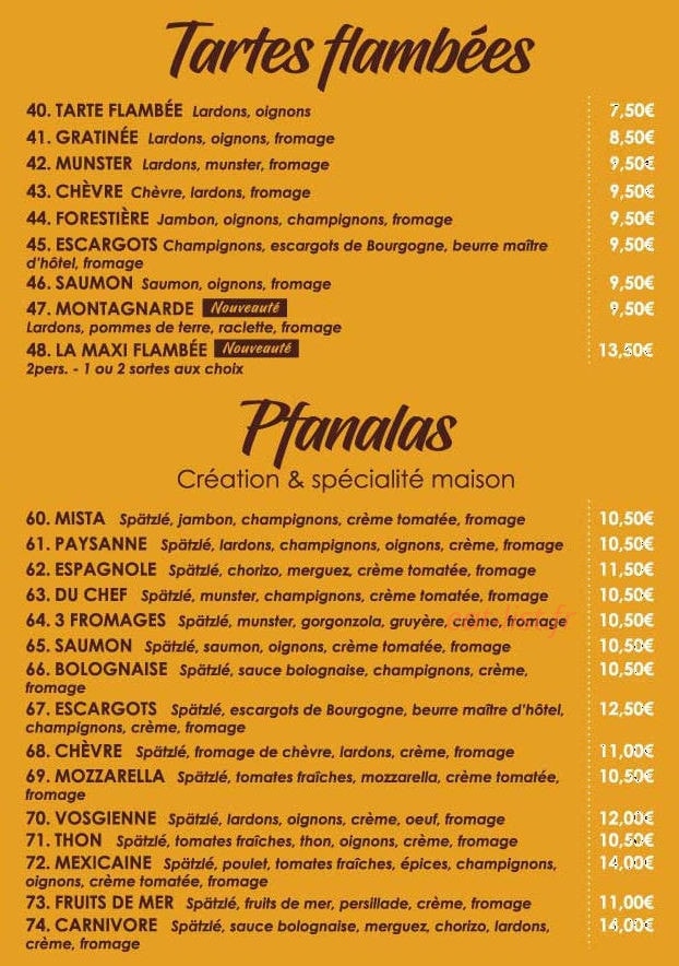 Pizza chrono — carte page 4