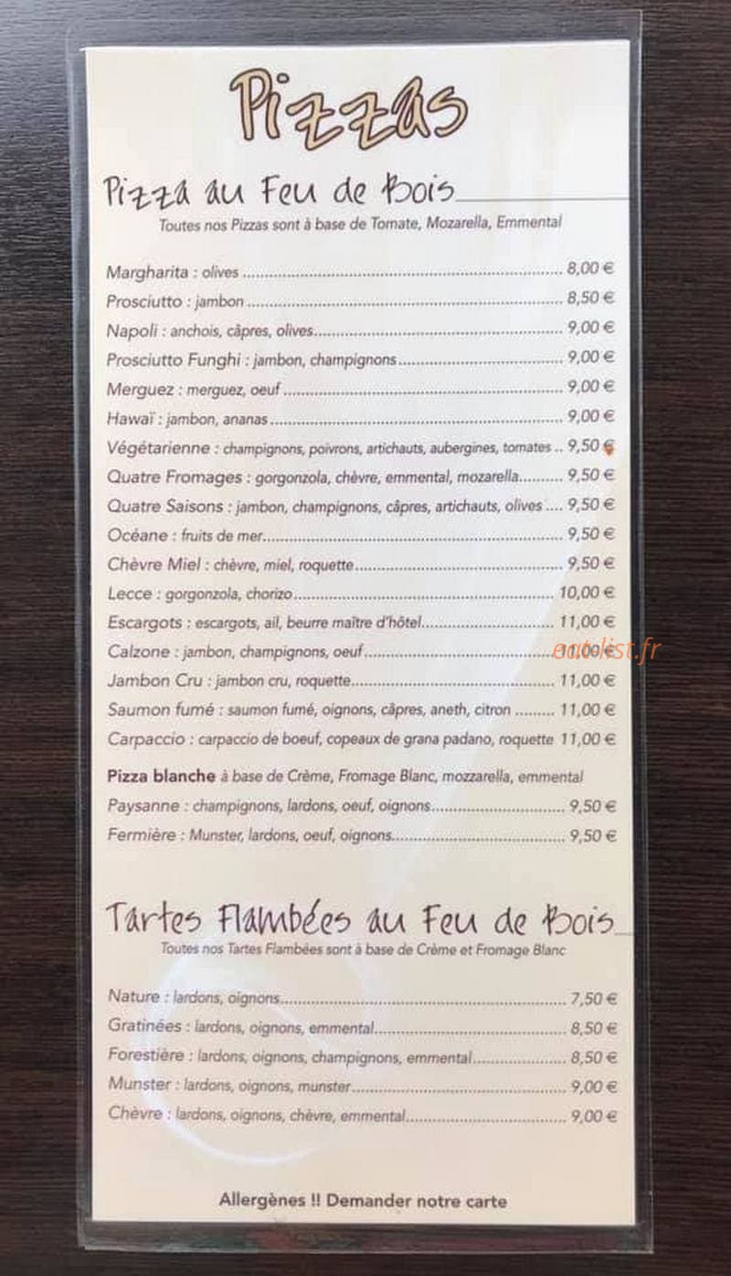L'Ecrin — carte page 1