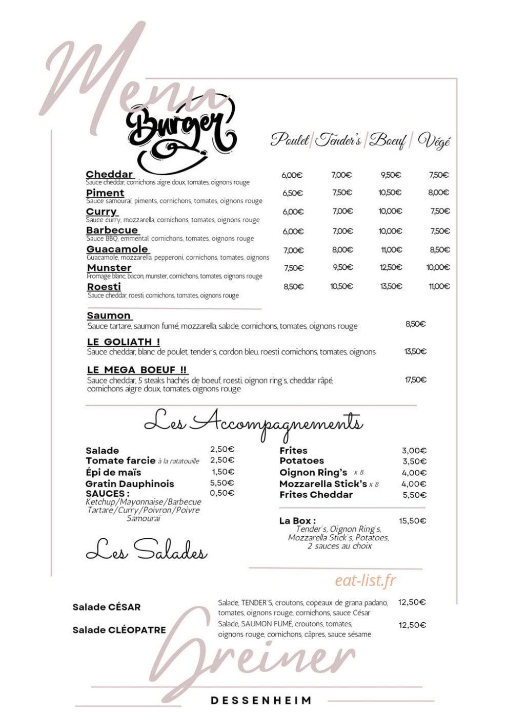 Greiner — carte page 1