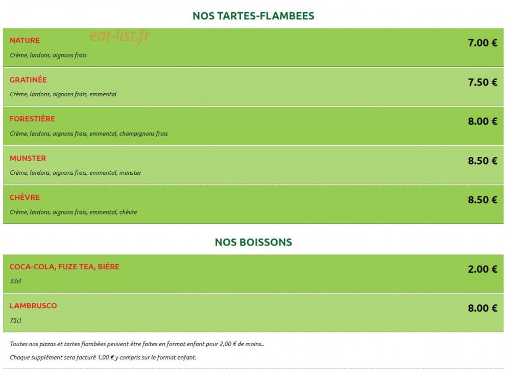 Hetla'pizz — carte page 4