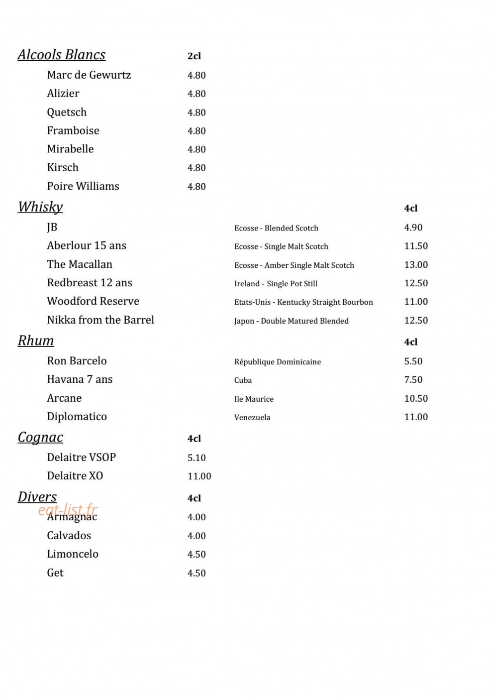 Le Ranch — carte page 11