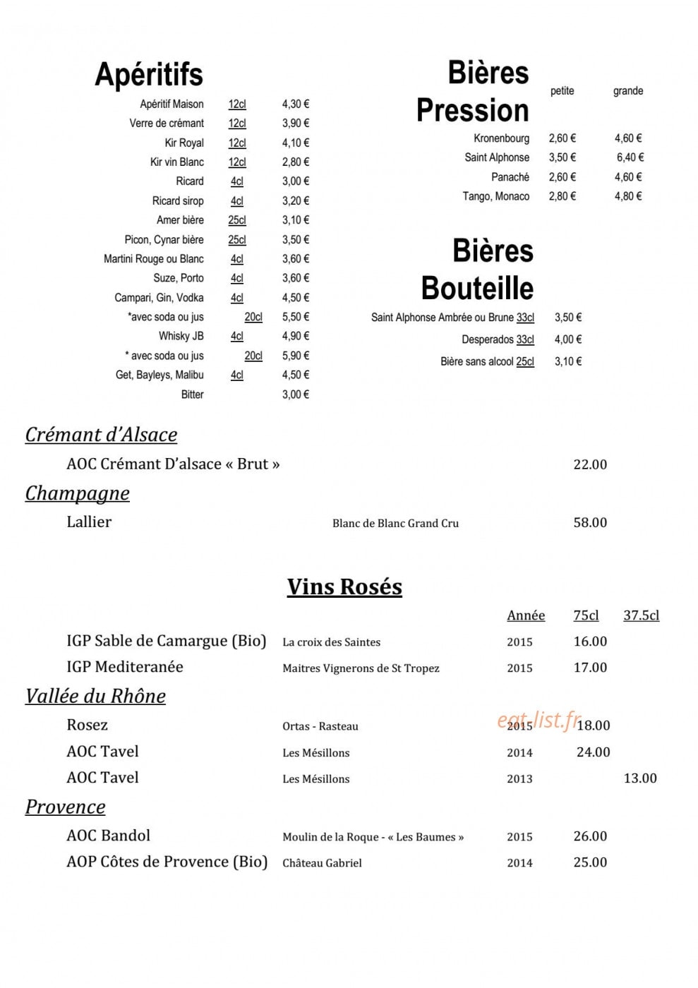 Le Ranch — carte page 5