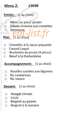 Le Soleil Du Rhin — carte page 2