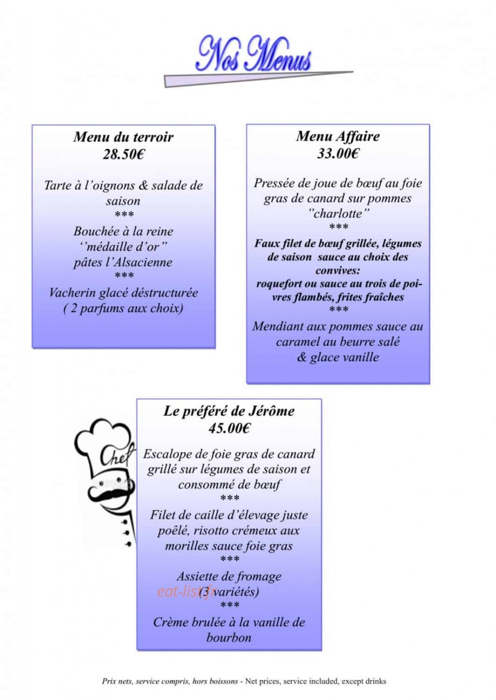 Aux Berges de la Moder — carte page 5