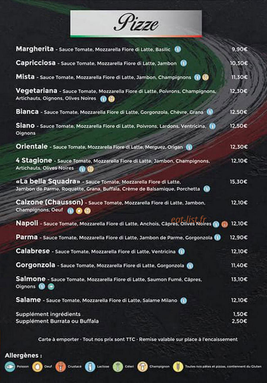 La Bella Squadra — carte page 2