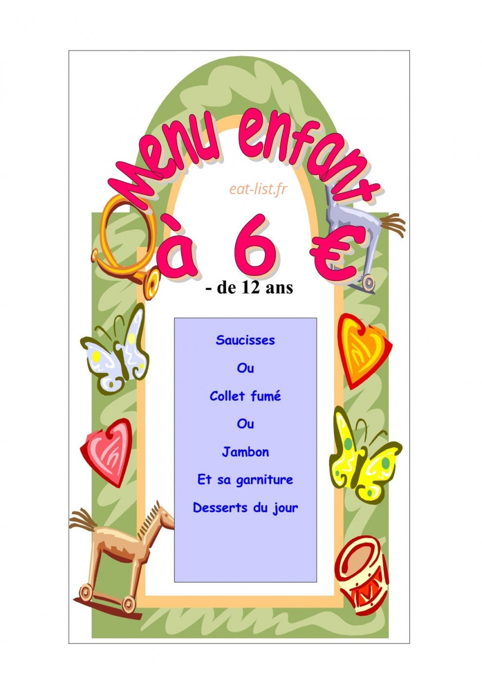 Auberge Kebespré — carte page 4