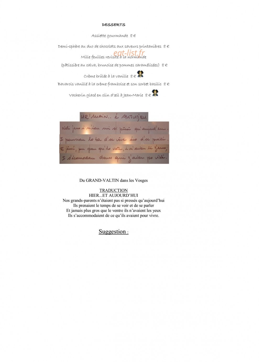 Le Faudé — carte page 3