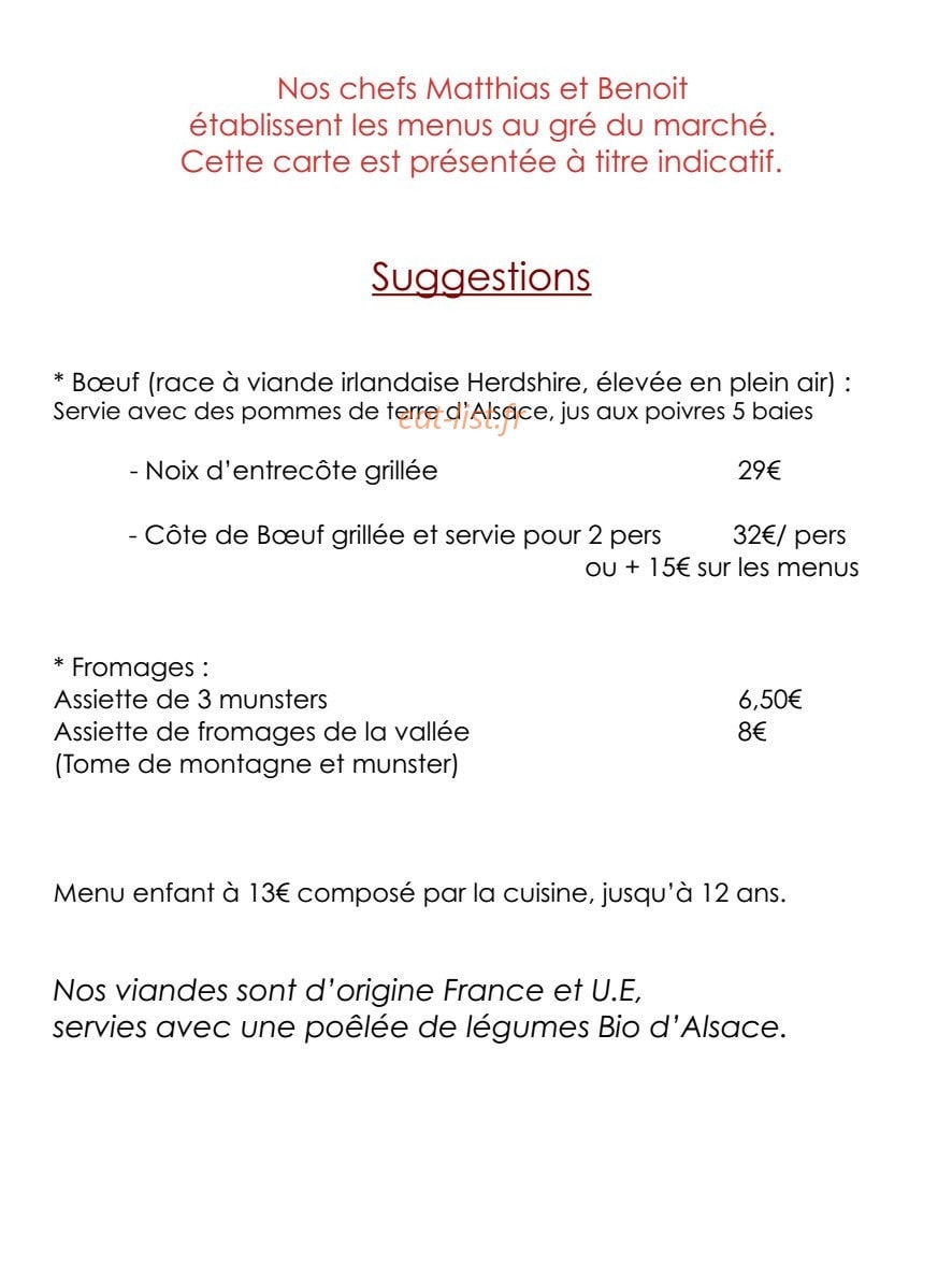 Les Alisiers — carte page 1