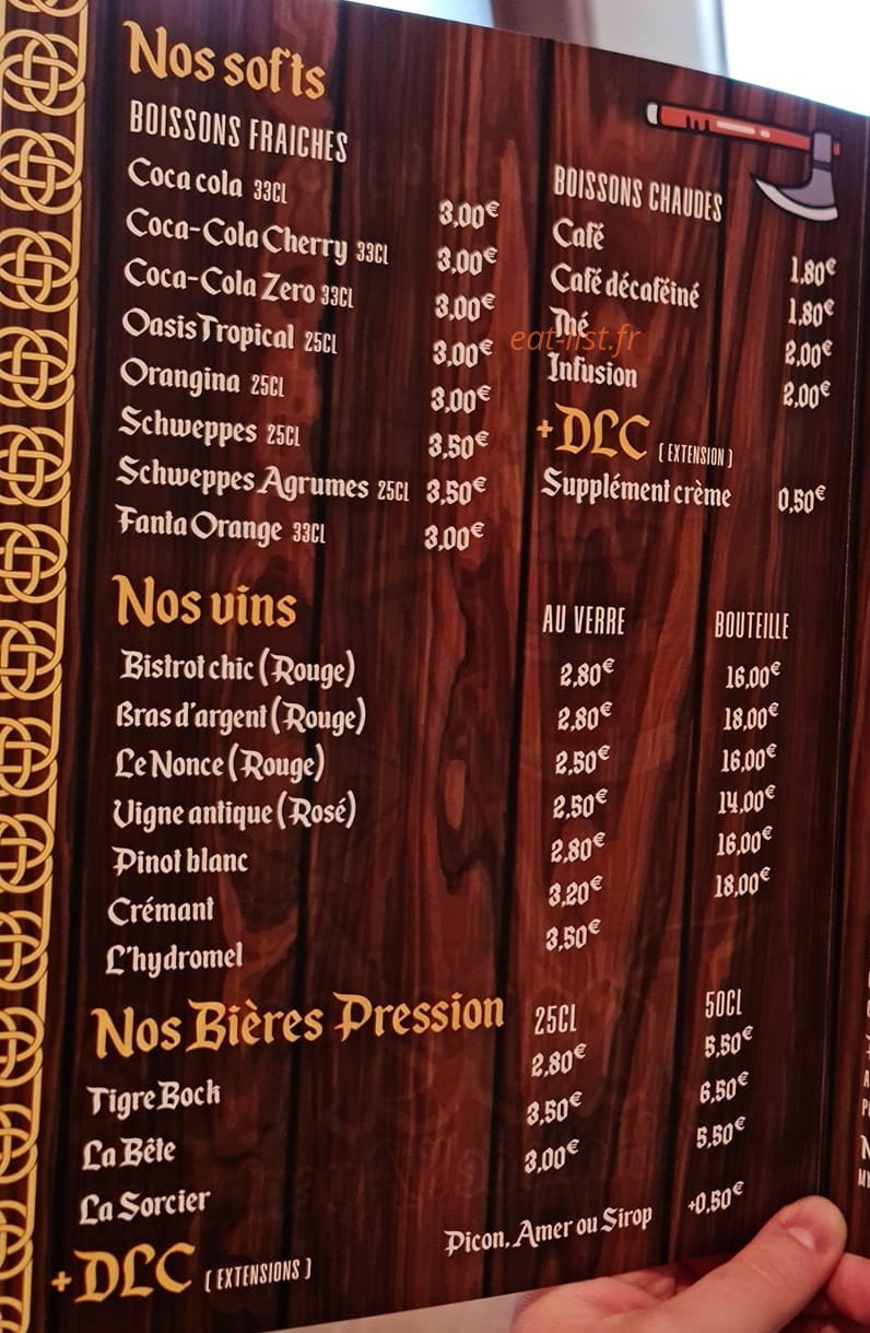 La Halte de l'aventurier — carte page 2